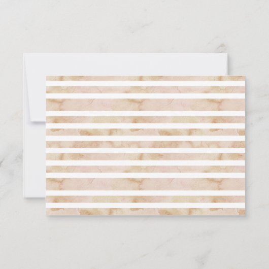 Autumn Coffee Baby shower | Luierloof Kaart (Achterkant)