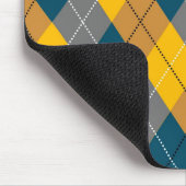 Autumn Color Geometric Pset Yellow Brown Pattern Muismat (Hoek)