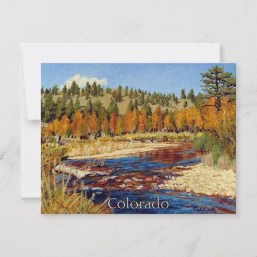 Autumn Colorado Mountain Stream (Voorkant)