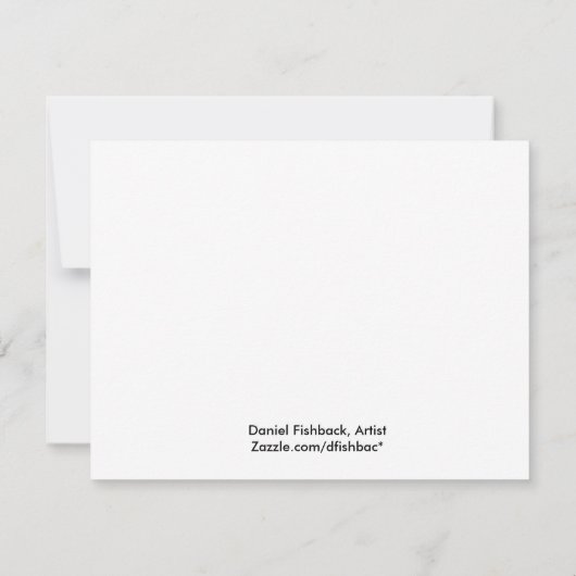 Autumn Colorado Mountain Stream (Achterkant)