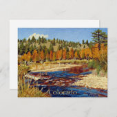 Autumn Colorado Mountain Stream (Voorkant / Achterkant)
