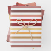 AUTUMN COLORED STRIPES & CUBES INPAKPAPIER VEL (In situ)