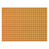 Autumn Colored Tartan Print, Tafelkleed (Voorkant (Horizontaal))