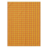 Autumn Colored Tartan Print, Tafelkleed (Voorkant)