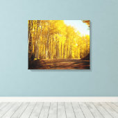 Autumn Colors Canvas afdrukken (Insitu (Houten vloer))