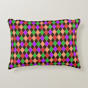 Autumn Colors Harlequin Accent Kussen