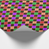 Autumn Colors Harlequin Cadeaupapier (Hoek)
