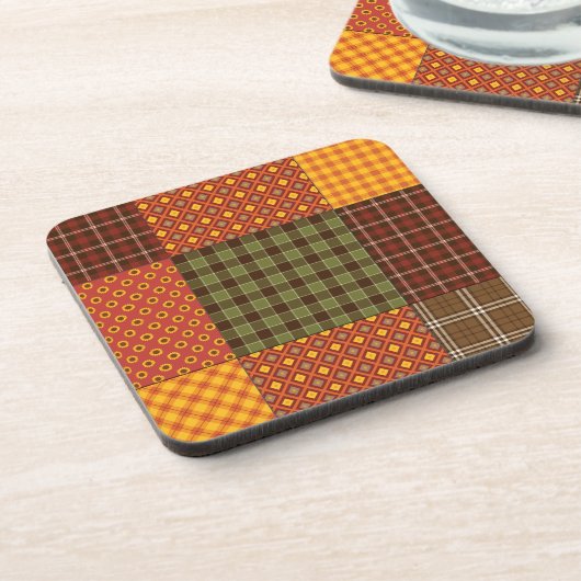 Autumn Comfort Quilt Bier Onderzetter (Linkerzijde)