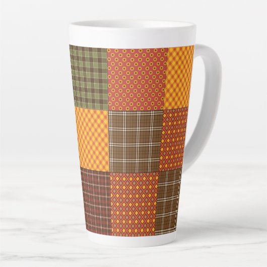 Autumn Comfort Quilt Latte Mok (Rechterhoek)