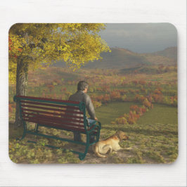 Autumn Companions Mousepad Muismat
