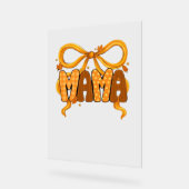 Autumn Coquette Mama – Gezellige Herfst Esthetisch Acryl Bord (Hoek)