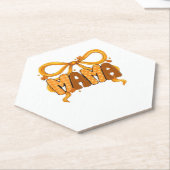 Autumn Coquette Mama – Gezellige Herfst Esthetisch Kartonnen Onderzetters (Schuin)