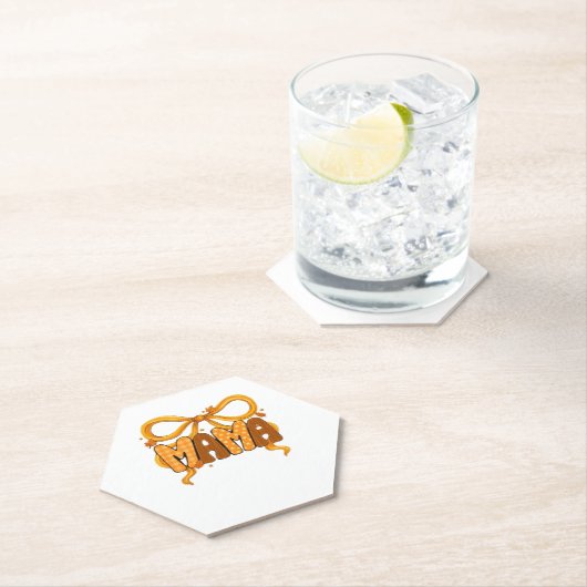 Autumn Coquette Mama – Gezellige Herfst Esthetisch Kartonnen Onderzetters (Insitu)