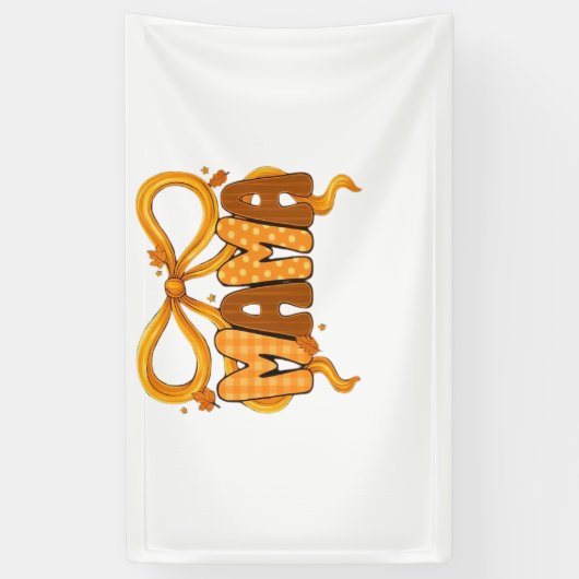 Autumn Coquette Mama – Gezellige Herfst Esthetisch Spandoek (Verticaal)