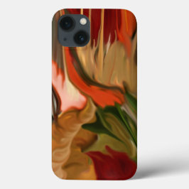 Autumn Cornucopia Abstracte kunst iPhone 13 Hoesje