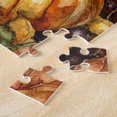 Autumn Cornucopia Jigsaw Puzzle Legpuzzel (Zijkant)