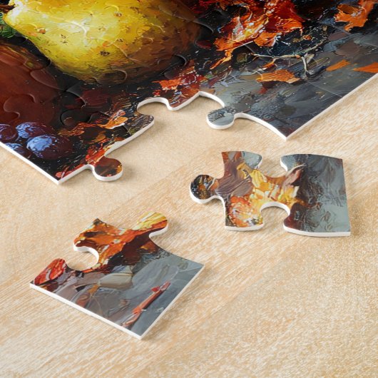 Autumn Cornucopia Legpuzzel (Zijkant)