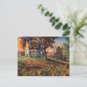 Autumn Country Scene Briefkaart (Staand voorkant)