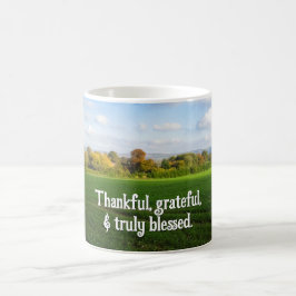 Autumn Countryside - Gepersonaliseerde Thanksgivin Koffiemok