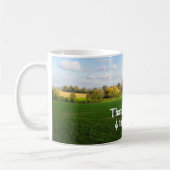 Autumn Countryside - Gepersonaliseerde Thanksgivin Koffiemok (Links)