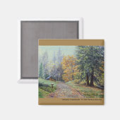 "Autumn Countryside" Magneet (Voorkant / Achterkant)