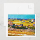 Autumn Countryside, Van Gogh Briefkaart (Voorkant / Achterkant)