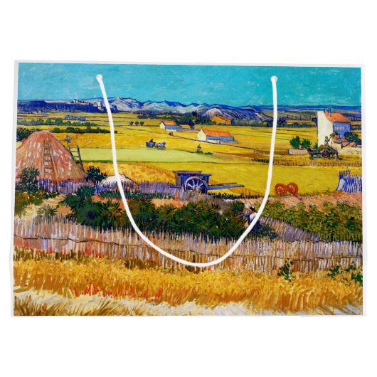Autumn Countryside, Van Gogh Groot Cadeauzakje (Achterkant)