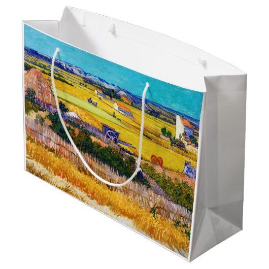 Autumn Countryside, Van Gogh Groot Cadeauzakje (Achterkant Gekanteld)