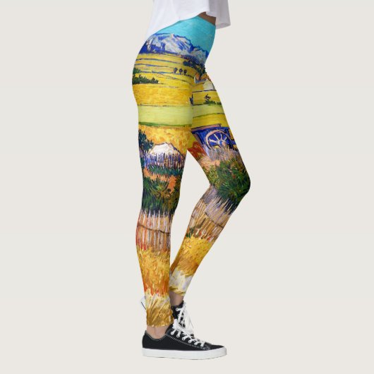 Autumn Countryside, Van Gogh Leggings (Rechts)