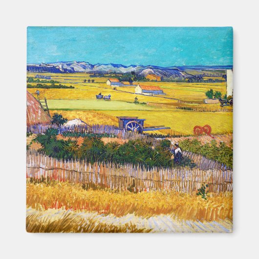 Autumn Countryside, Van Gogh Magneet (Voorkant)