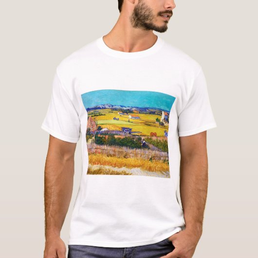 Autumn Countryside, Van Gogh T-shirt (Voorkant)