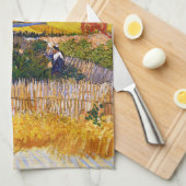 Autumn Countryside, Van Gogh Theedoek (Quarter Fold)