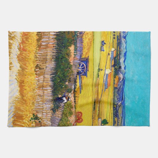 Autumn Countryside, Van Gogh Theedoek (Horizontaal)
