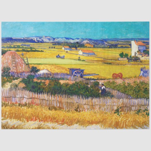 Autumn Countryside, Van Gogh Tissuepapier (Voorkant)