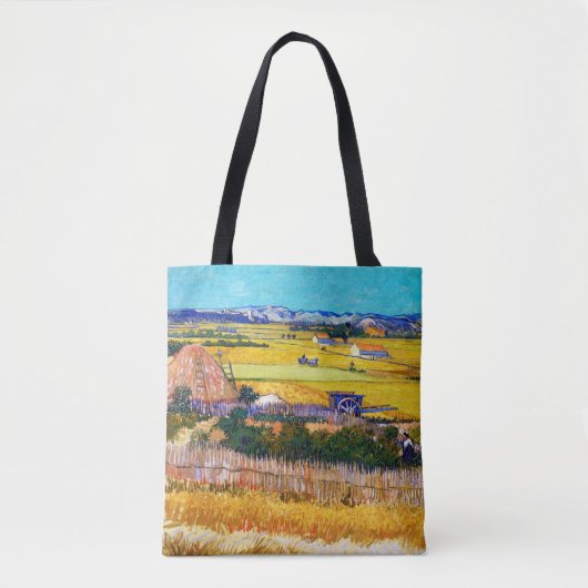 Autumn Countryside, Van Gogh Tote Bag (Voorkant)