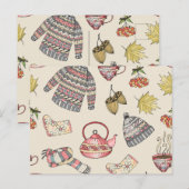 Autumn Cozy Briefkaart (Voorkant / Achterkant)