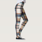 Autumn & Cream Plaid  Leggings (Rechts)