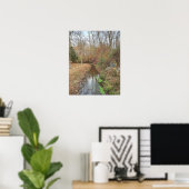 Autumn Creek Foto Poster (Thuiskantoor)