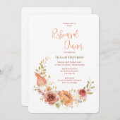 Autumn Crescent uitnodiging (Voorkant / Achterkant)