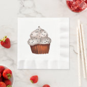 Autumn Cupcake Paper Napkin Servet (Insitu)