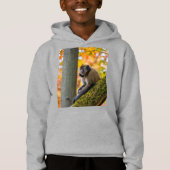 Autumn Curiosity: Monkeys at the Zoo in Fall (Voorkant)