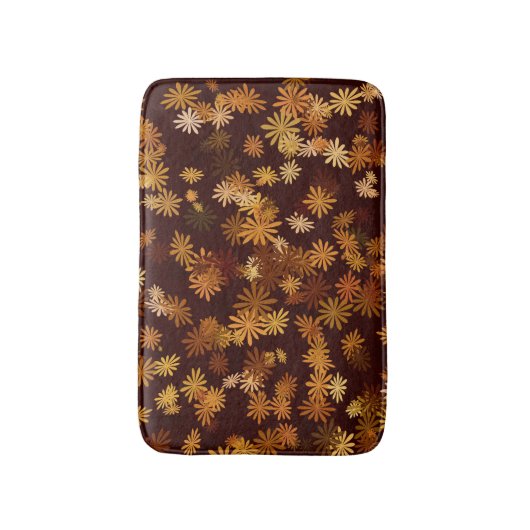 Autumn Daisies Badmat (Voorkant Verticaal)