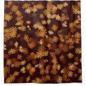 Autumn Daisies Douchegordijn (Voorkant)