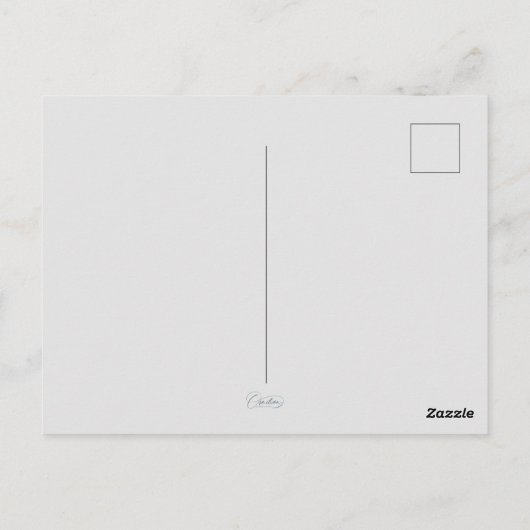 Autumn Dance Briefkaart (Achterkant)