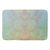 Autumn Dawn Neon Pastel Alcohol Ink Abstract Badmat (Voorkant)