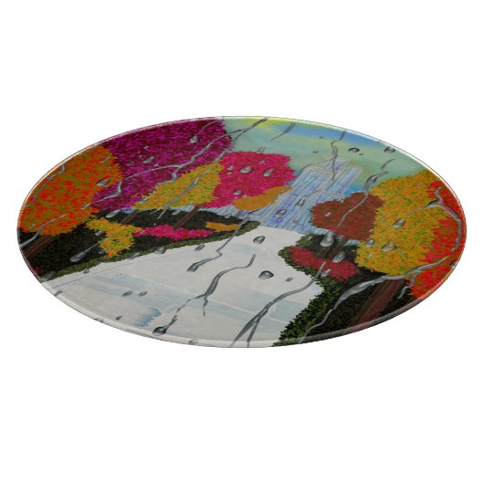 Autumn Day Apron Snijplank (Hoek)