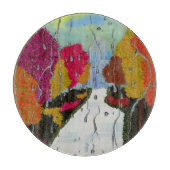 Autumn Day Apron Snijplank (Voorkant)