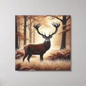 Autumn Deer Canvas Art (Voorkant)
