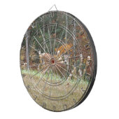 Autumn Deer in het Arrowadmeer GA Dartbord (Voorkant Rechts)