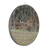Autumn Deer in het Arrowadmeer GA Dartbord (Voorkant Links)